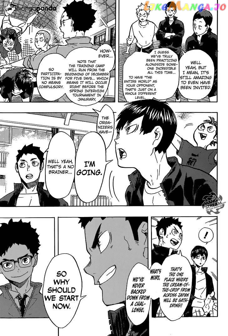 Haikyuu!!, Chapter 208 image 04